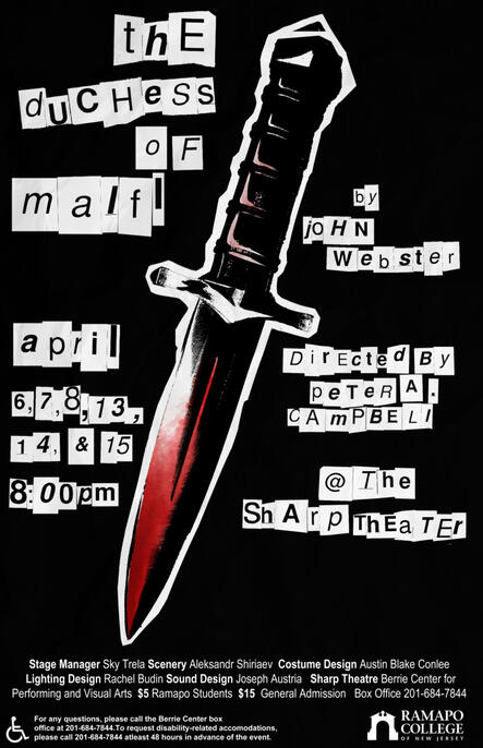 "Duchess of Malfi" Poster