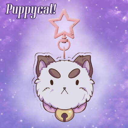 "PuppyCat" Keychain
